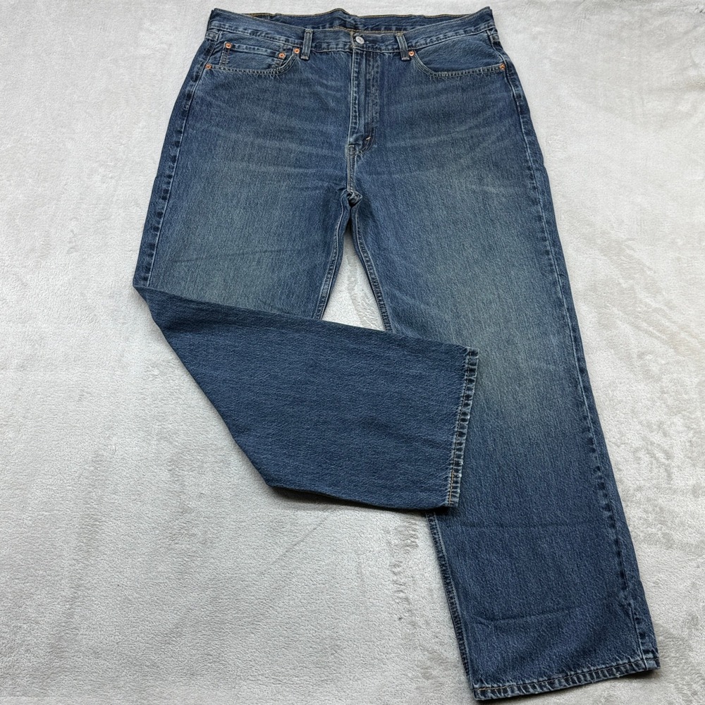 Levis 565 Loose Fit Jeans Mens 38x32 Blue Medium Wash Denim Pants